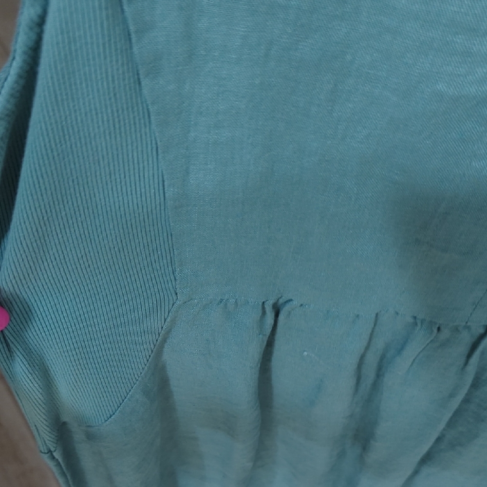 Nwt Linen Sleeveless Dress - Picture 5 of 7